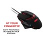 Acer Nitro Mouse (NMW120) Optisk Kabling Sort Rød